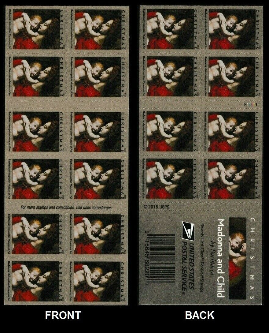 Madonna and Child 2018 - USTAMPS