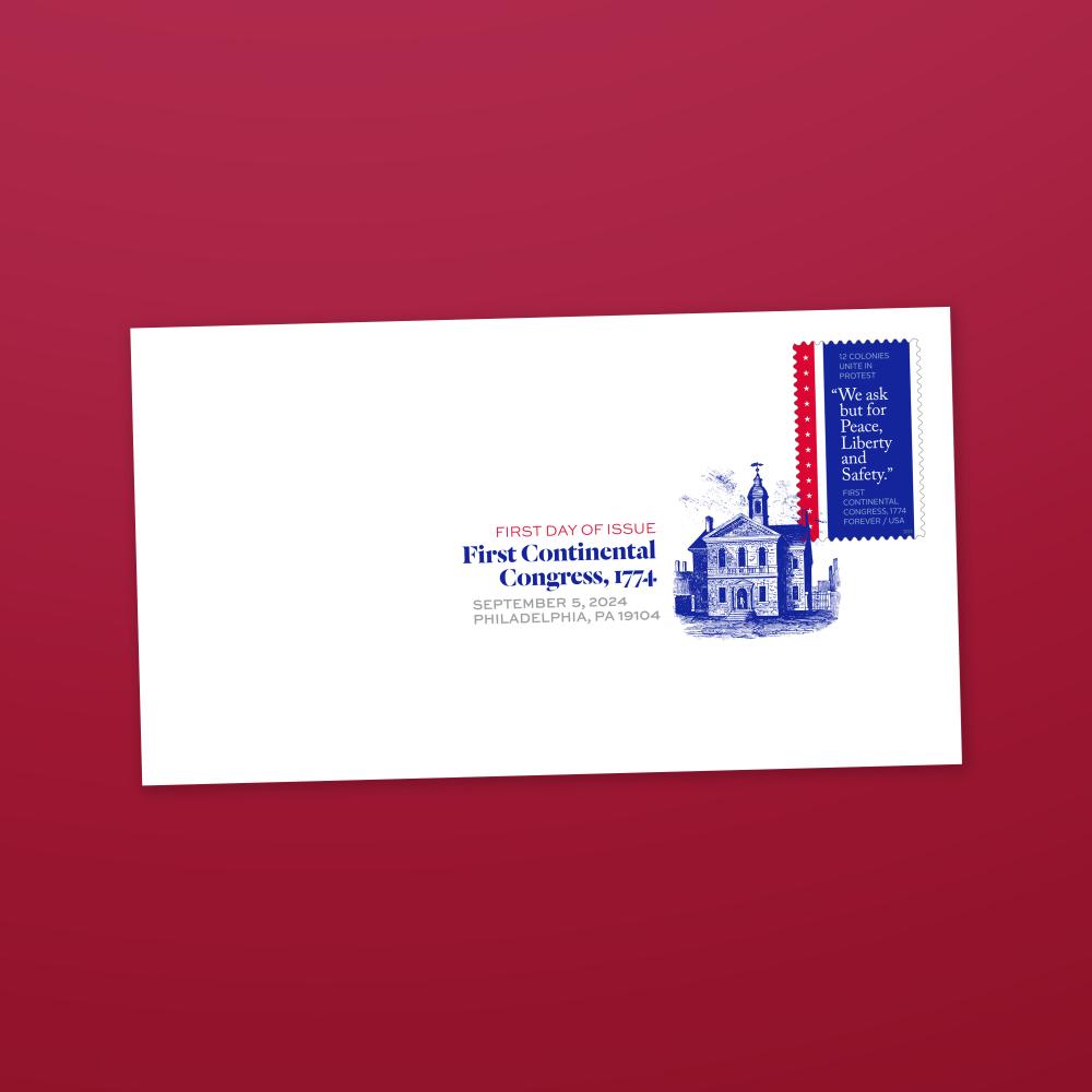 First Continental Congress, 1774 - USTAMPS
