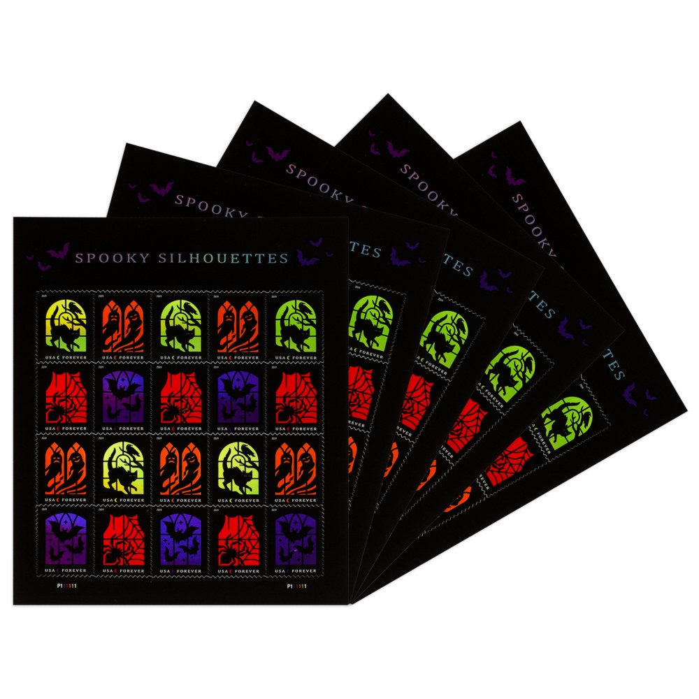 Spooky Silhouettes Halloween 2019 - USTAMPS