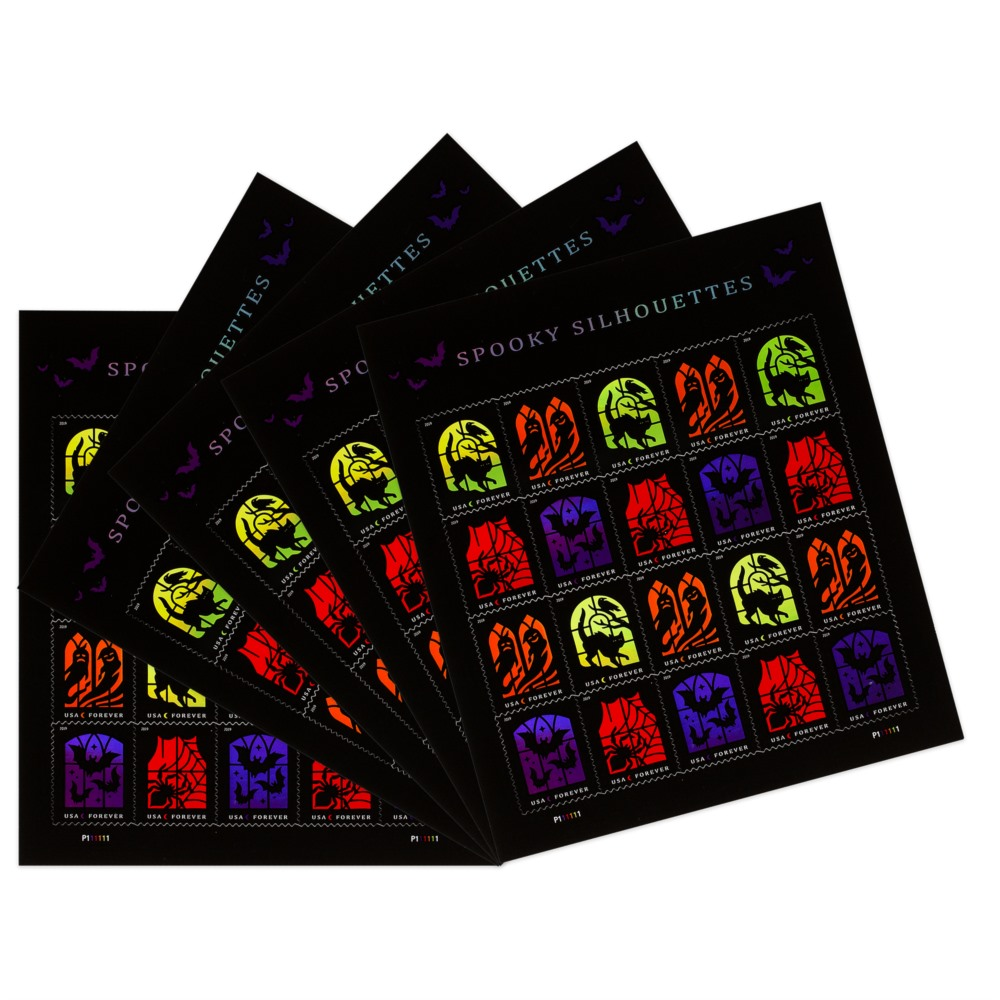 Spooky Silhouettes Halloween 2019 - USTAMPS