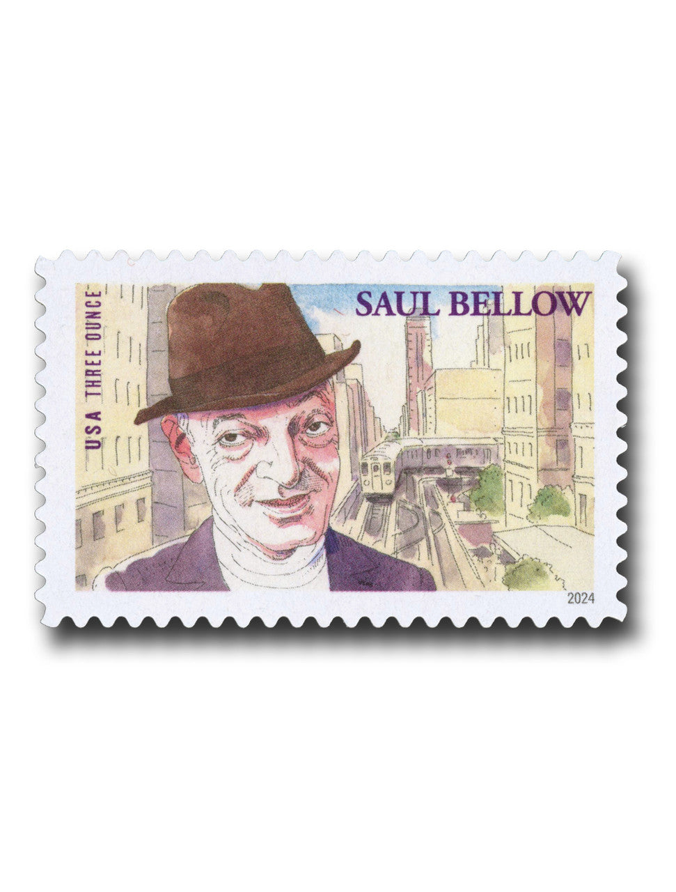 Literary Arts: Saul Bellow - USTAMPS