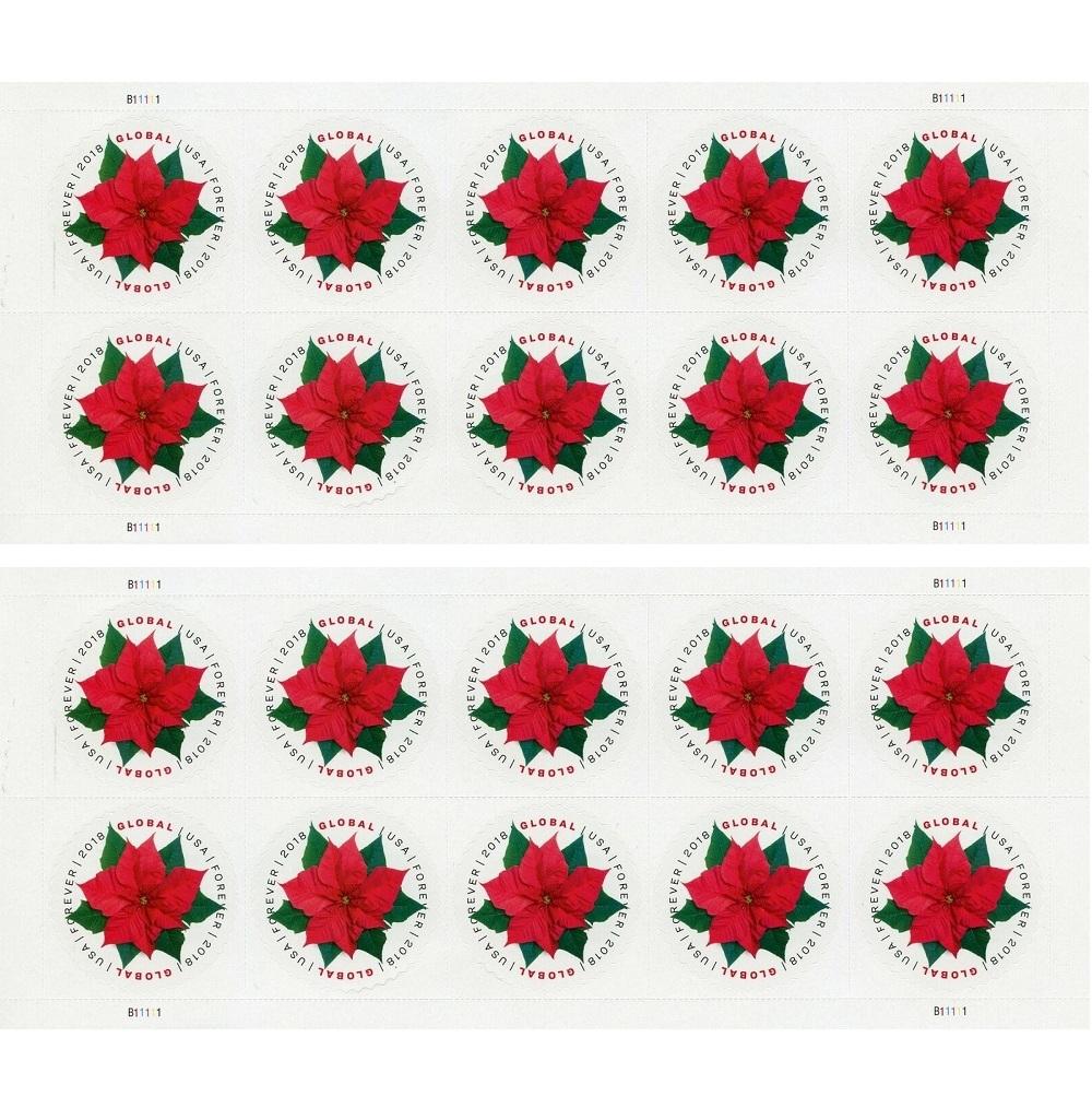 Global Poinsettia 2018 - USTAMPS