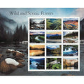 Wild And Scenic Rivers 2019 - 5 Sheets / 60 Pcs