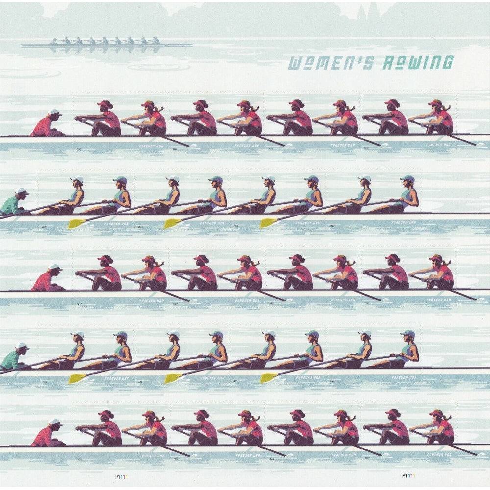 Women's Rowing 2022 - 5 Sheets / 100 Pcs