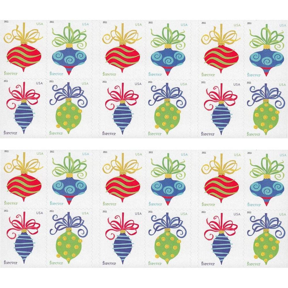 Holiday Baubles 2011 - 5 Booklets / 100 Pcs