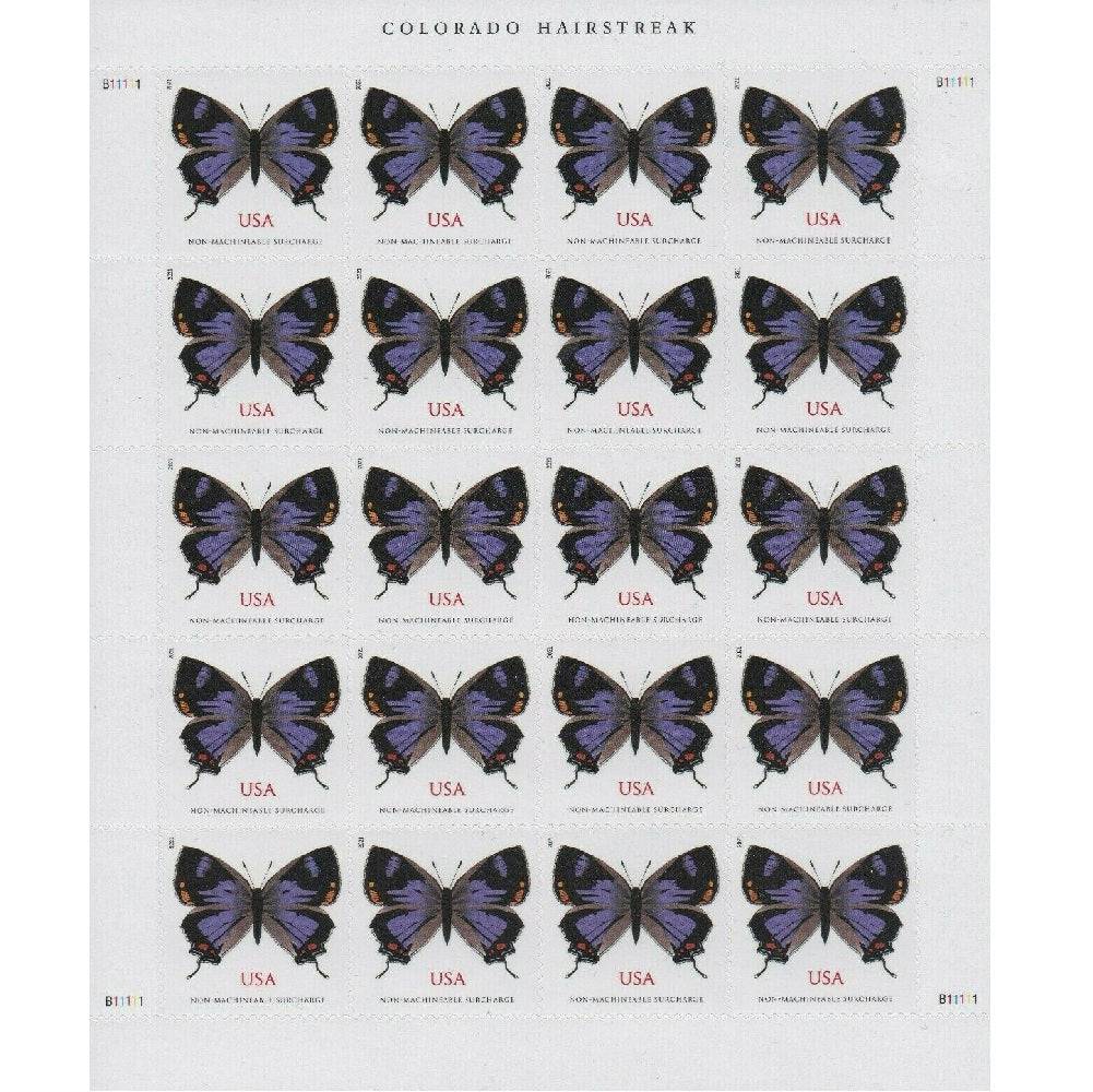 Colorado Hairstreak 2021 - 5 Sheets / 100 Pcs