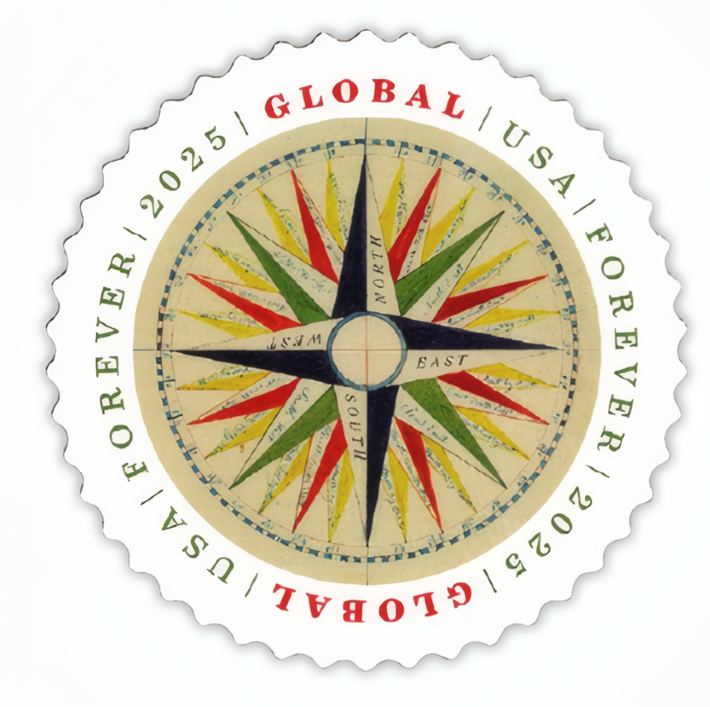 Global: 1794 Compass Rose