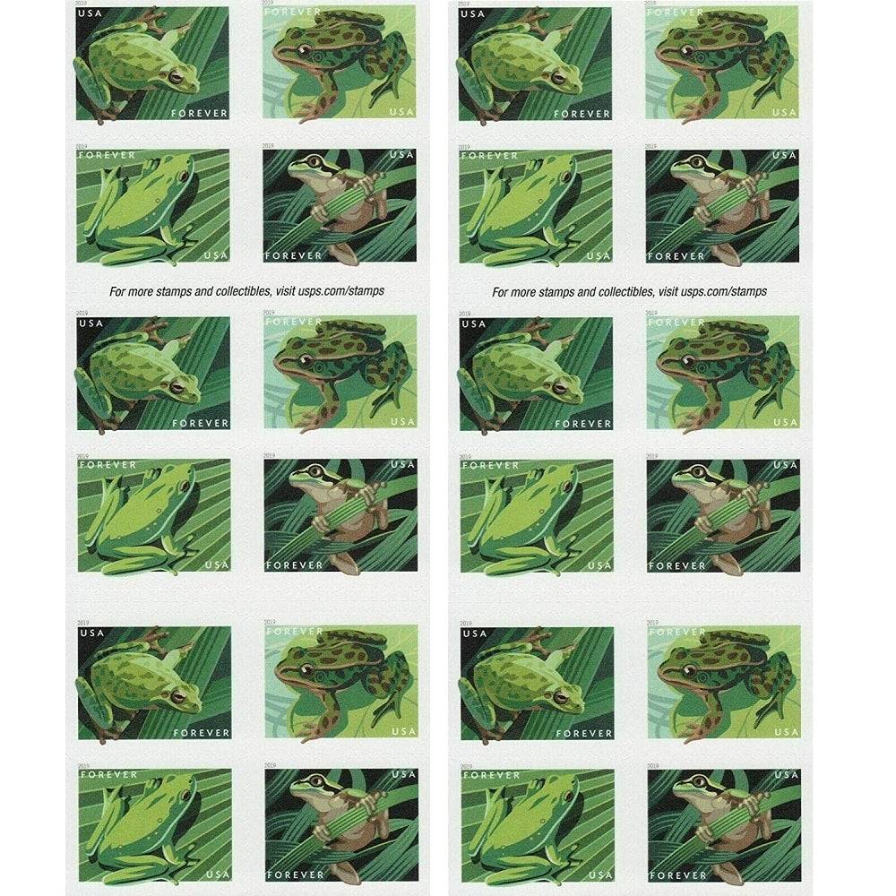 Frogs 2019 - 5 Booklets / 100 Pcs