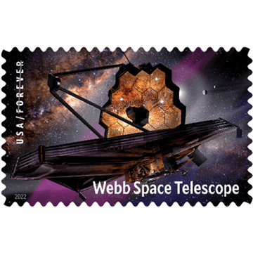 James Webb Space Telescope 2022 - 5 Sheets / 100 Pcs