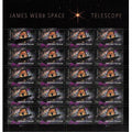 James Webb Space Telescope 2022 - 5 Sheets / 100 Pcs