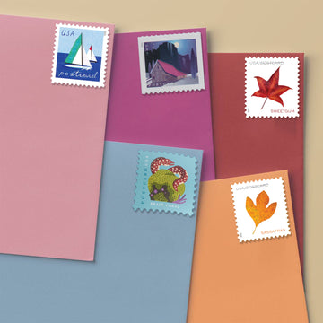 Postcard Stamps Bundle