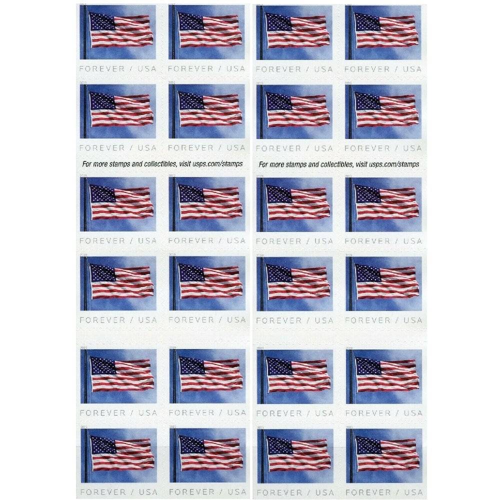 Flag 2019 Booklet - 5 Booklets / 100 Pcs - USTAMPS