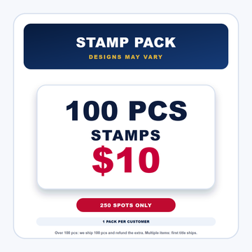 1975 Price — 100 Forever Stamps for $10